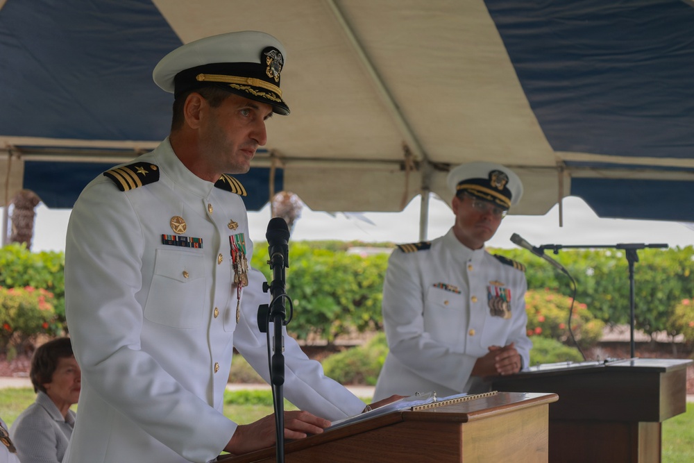 USS William P. Lawrence (DDG 110) Change of Command Ceremony
