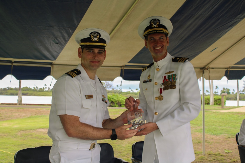 USS William P. Lawrence (DDG 110) Change of Command Ceremony