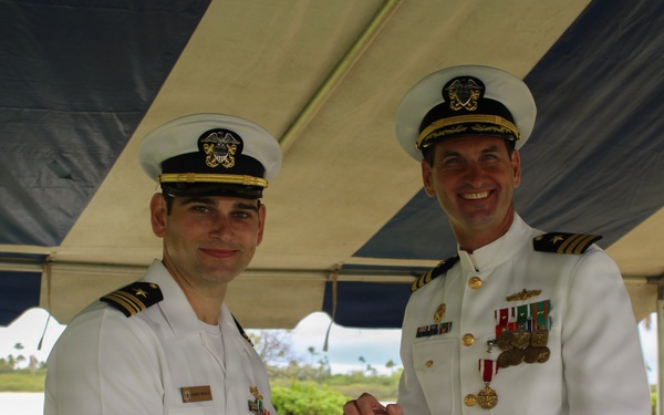 USS William P. Lawrence (DDG 110) Change of Command Ceremony