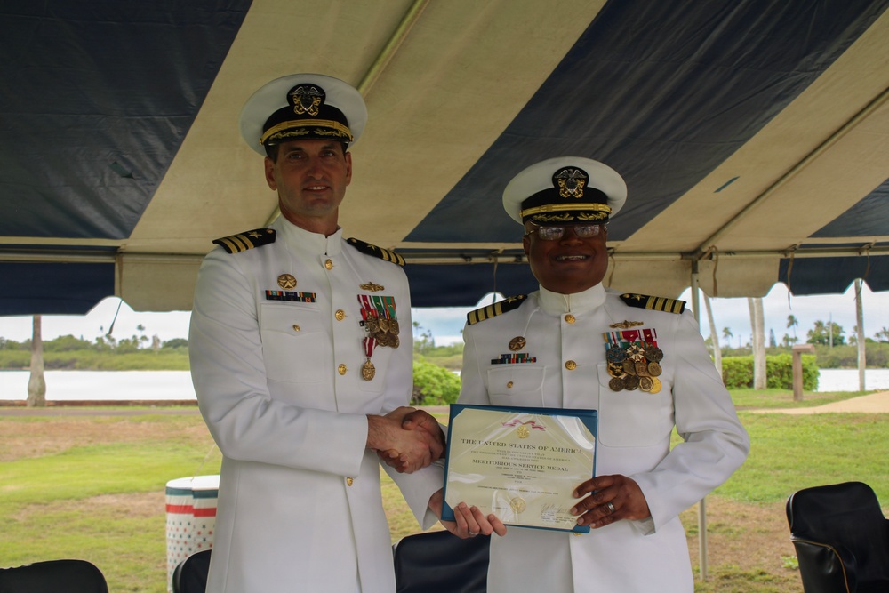 USS William P. Lawrence (DDG 110) Change of Command Ceremony