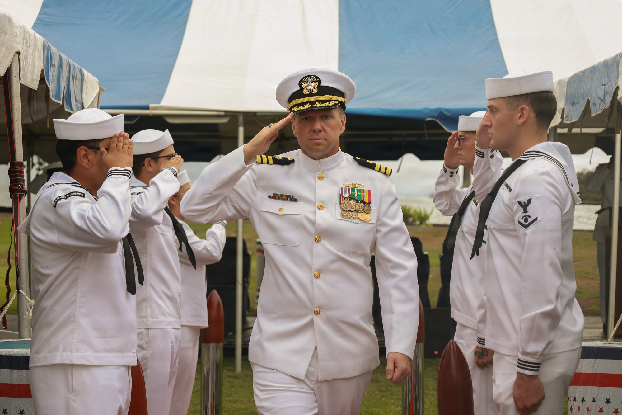 DVIDS - Images - USS William P. Lawrence (DDG 110) Change of