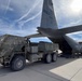 Soldiers and TXANG Airmen train together to load HIMARS onto C-130J