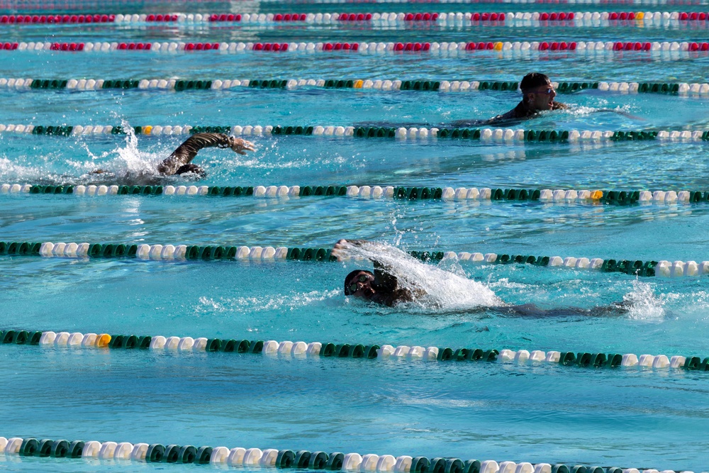 Tropic Lightning Week Swim Relay 2025
