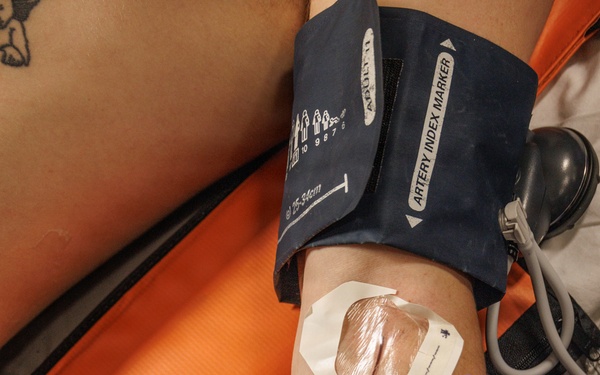 31st MEU | U.S. Navy Sailors conduct a Cherrypicker Drill aboard the USS Tripoli