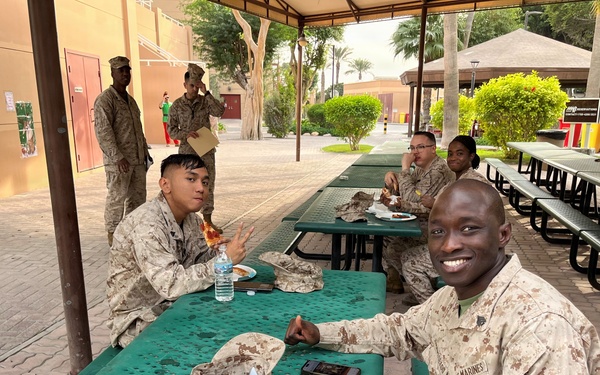 TF 51/5th MEB families enjoy Winterfest at NSA Bahrain