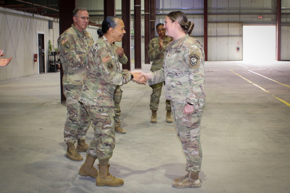 NJNG Leadership Visits NJ Guardsmen Deployed in the Middle East