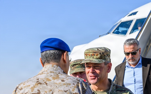 CSAF and CMSAF visit 378th Air Expeditionary Wing