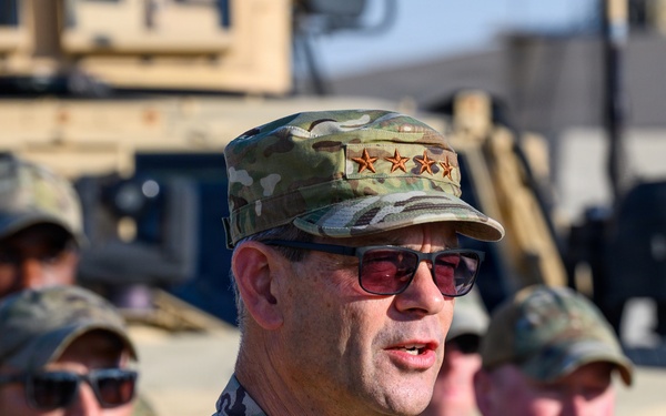 CSAF and CMSAF visit 378th Air Expeditionary Wing