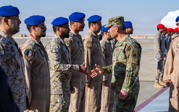 CSAF and CMSAF visit 378th Air Expeditionary Wing