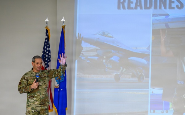 CSAF and CMSAF visit 378th Air Expeditionary Wing