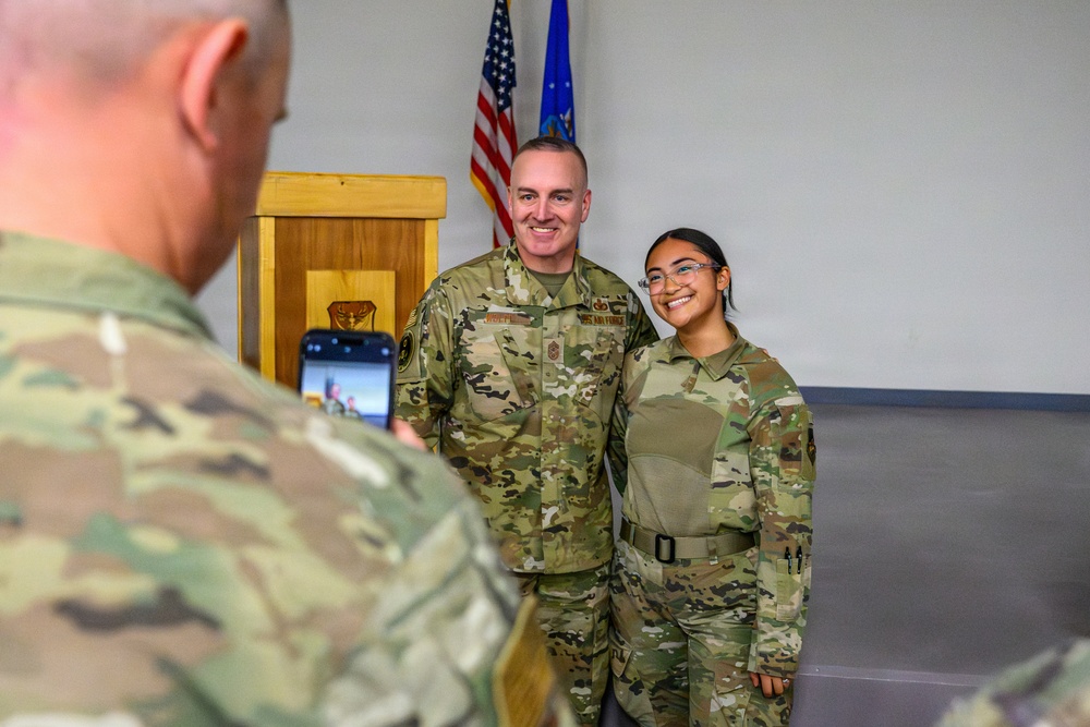CSAF and CMSAF visit 378th Air Expeditionary Wing