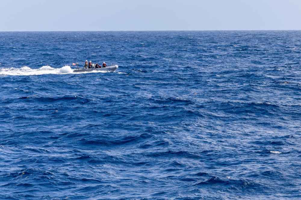 USS Stockdale conducts routine operations