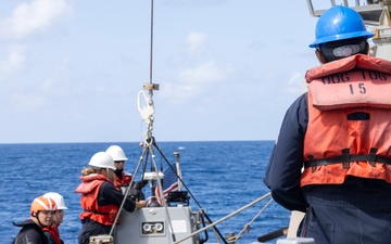 USS Stockdale conducts routine operations