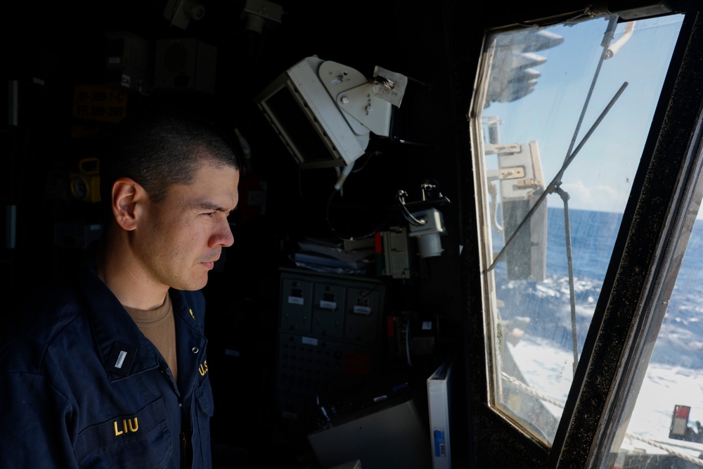 USS Stockdale conducts routine operations