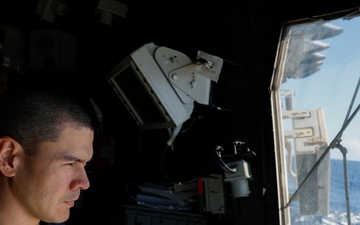 USS Stockdale conducts routine operations