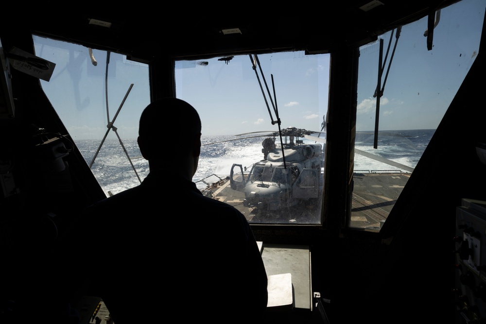 USS Stockdale conducts routine operations