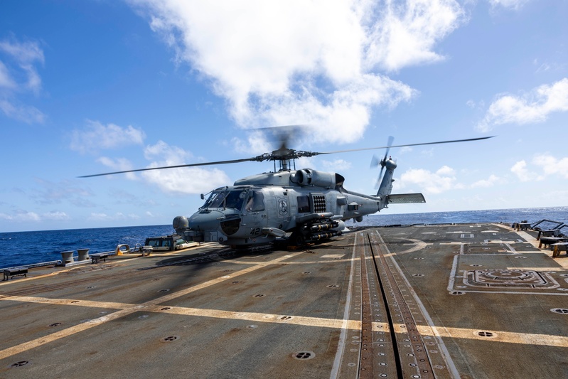 USS Stockdale conducts routine operations