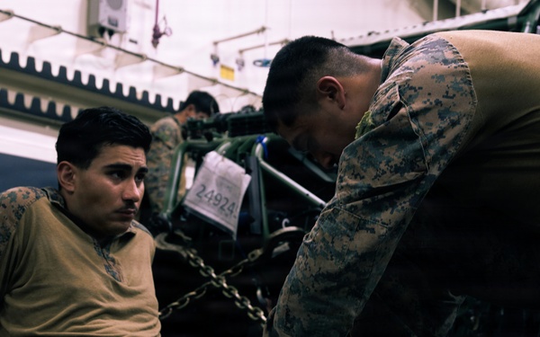 31st MEU | Maritime Raid Force Rifle drills, TCCC