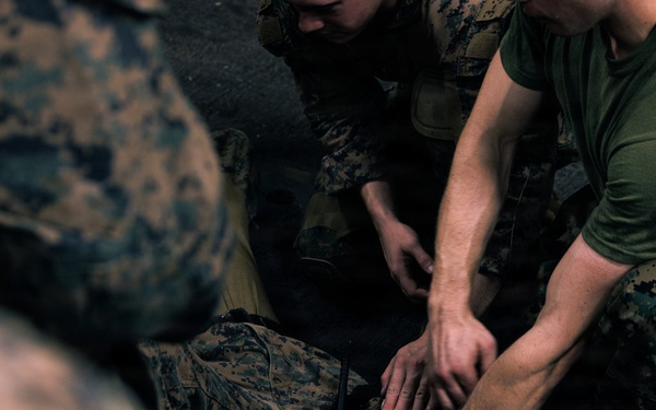 31st MEU | Maritime Raid Force Rifle drills, TCCC