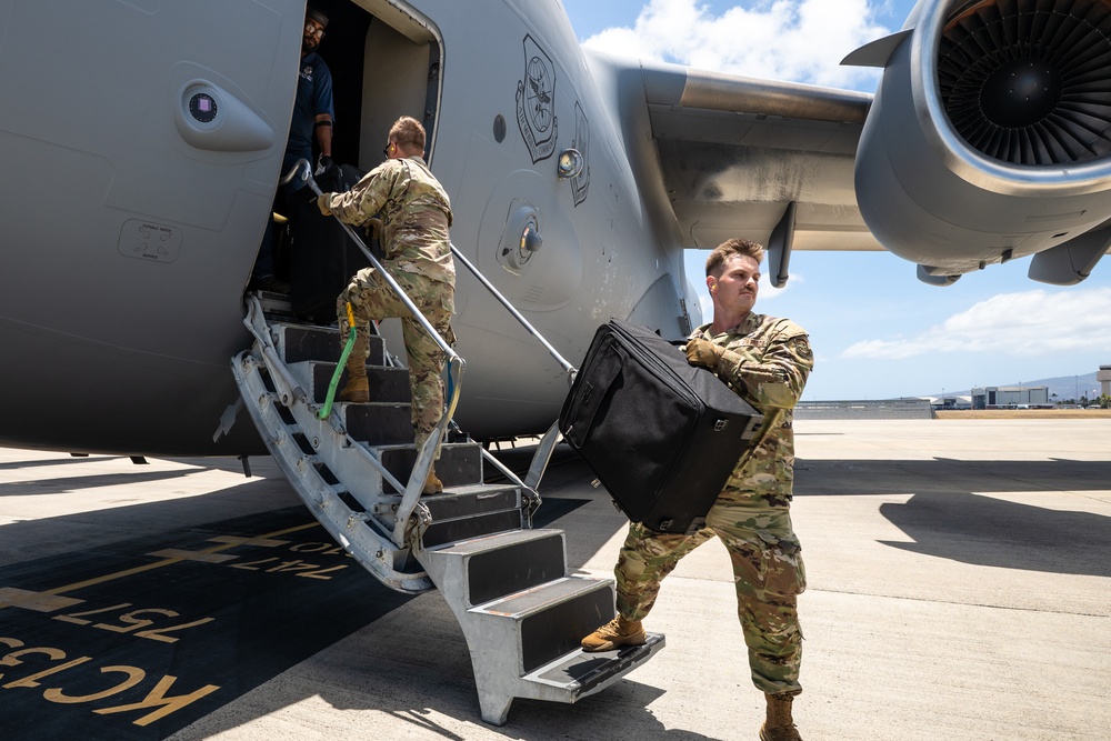 Kentucky Air Guard supports Air Force mission at Pearl Harbor-Hickam