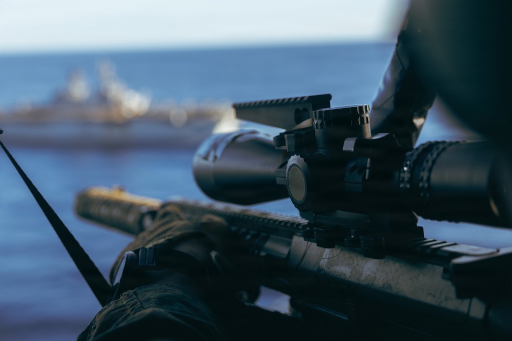 31st MEU | Maritime Raid Force Aerial Snipers