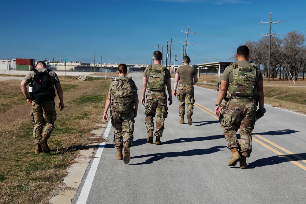 Rucking At Fort Hood
