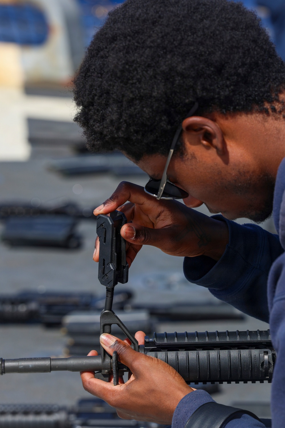 USS Mahan (DDG 72) Live Fire Exercise