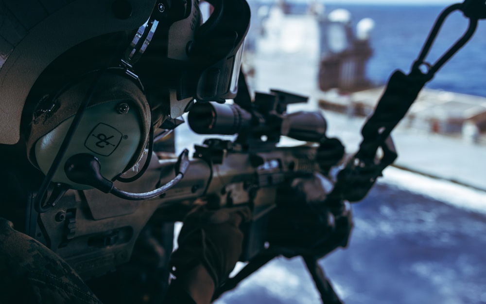 31st MEU | Maritime Raid Force Aerial Snipers