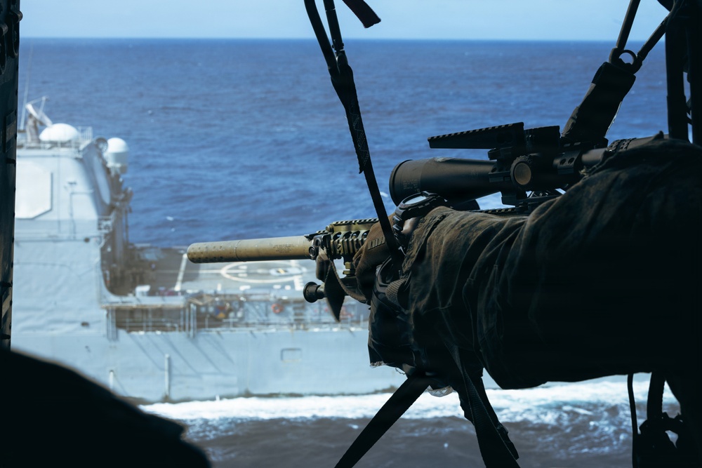 31st MEU | Maritime Raid Force Aerial Snipers