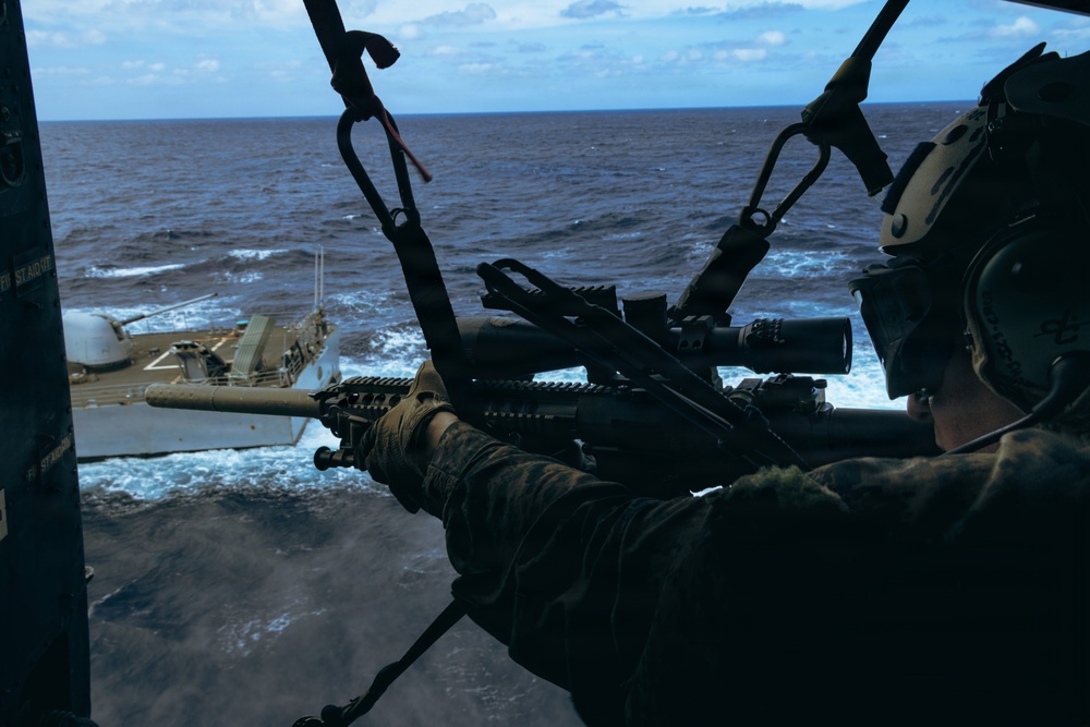31st MEU | Maritime Raid Force Aerial Snipers