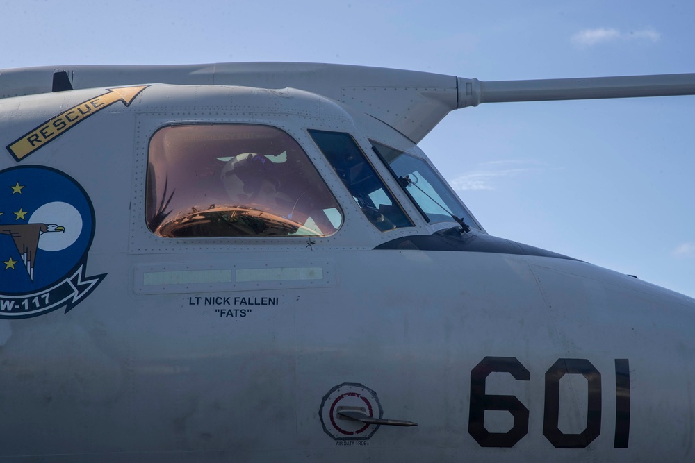 USS Abraham Lincoln conducts routine operations.