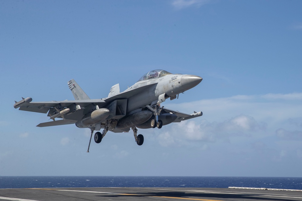 USS Abraham Lincoln conducts routine operations.