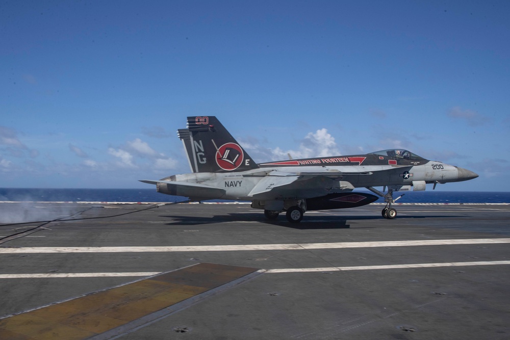 USS Abraham Lincoln conducts routine operations.