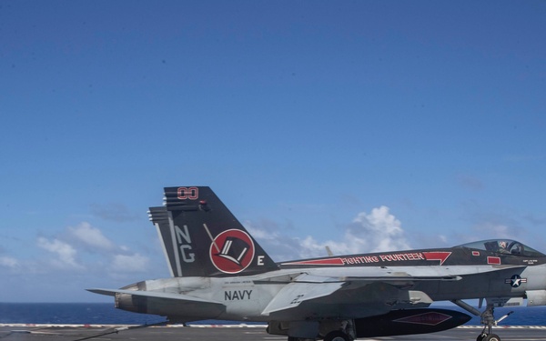 USS Abraham Lincoln conducts routine operations.