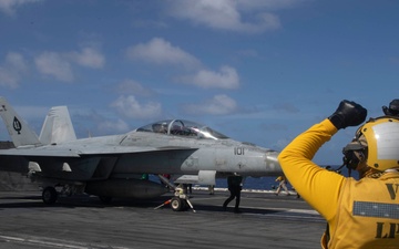 USS Abraham Lincoln conducts routine operations.