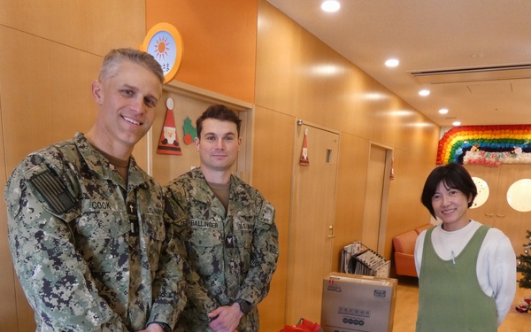 NAF Atsugi supports Misono Children and Baby Home