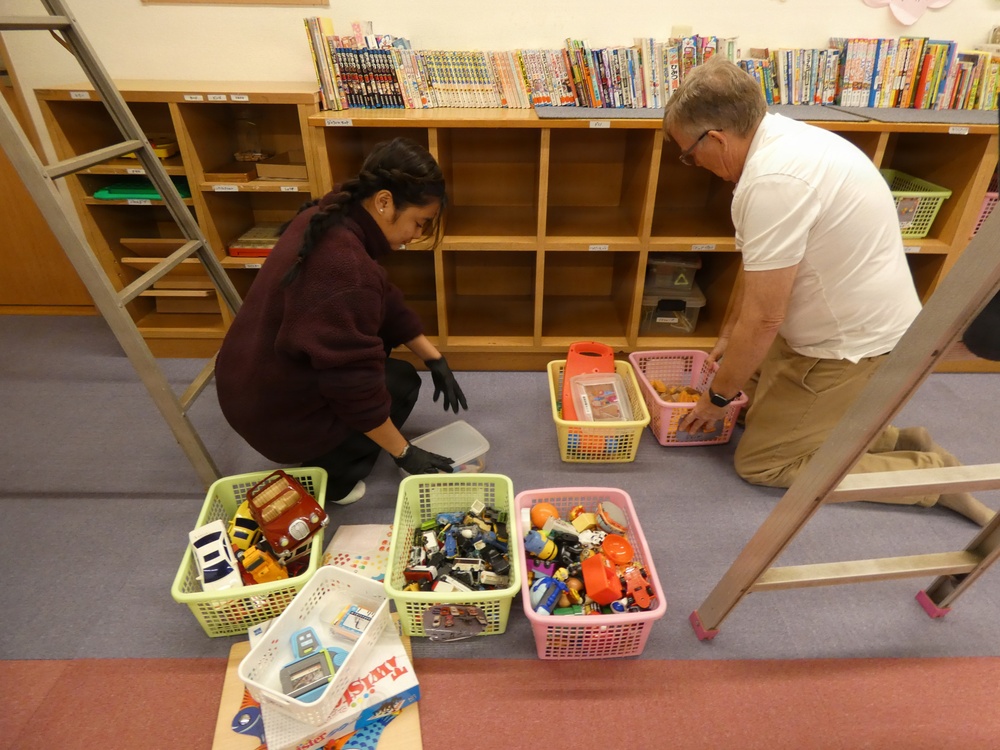 NAF Atsugi Visits House One Piece Daycare Center