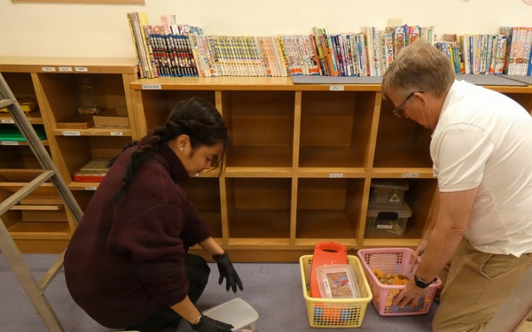 NAF Atsugi Visits House One Piece Daycare Center