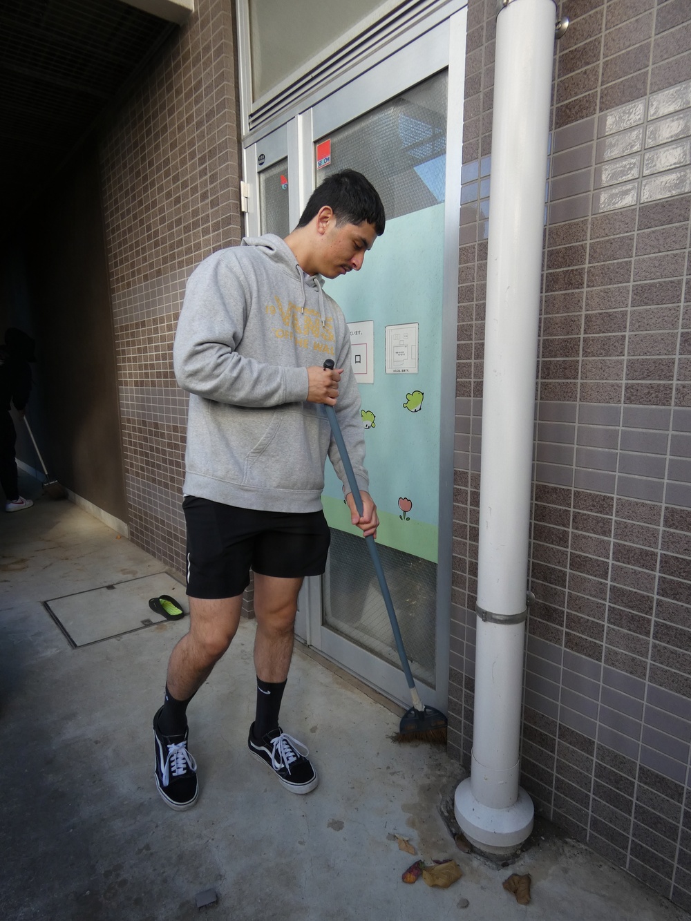 NAF Atsugi Visits House One Piece Daycare Center