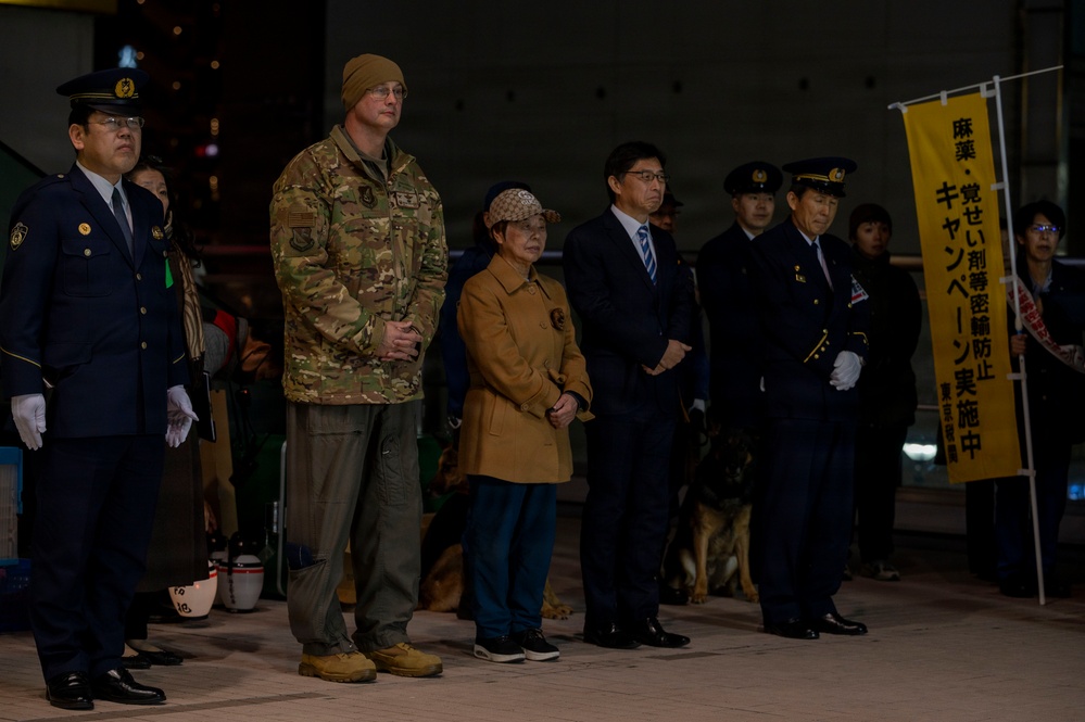 Yokota joins Fussa for Year-end joint patrol