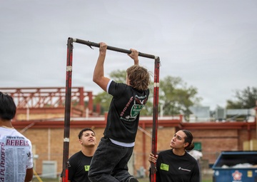 Recruiting Substation South Park Conducts USMC Fitness Challenge at Pleasanton High School