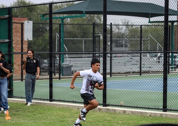 Recruiting Substation South Park Conducts USMC Fitness Challenge at Pleasanton High School