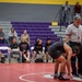 U.S. Marines Attend Wrestling Tournament at Pieper High School