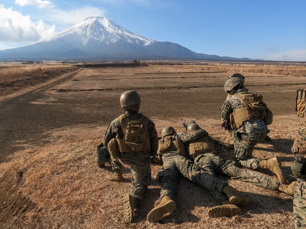 ARTP 25.3 | U.S. Marines Conduct M240B Machine Gun Training on Camp Fuji