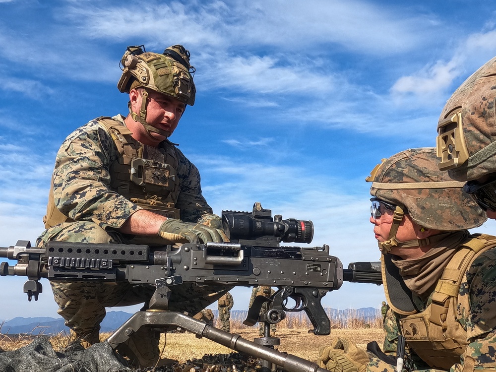 ARTP 25.3 | U.S. Marines Conduct M240B Machine Gun Training on Camp Fuji