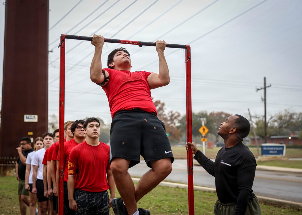 Recruiting Substation New Braunfels Conducts Initial Strength Test