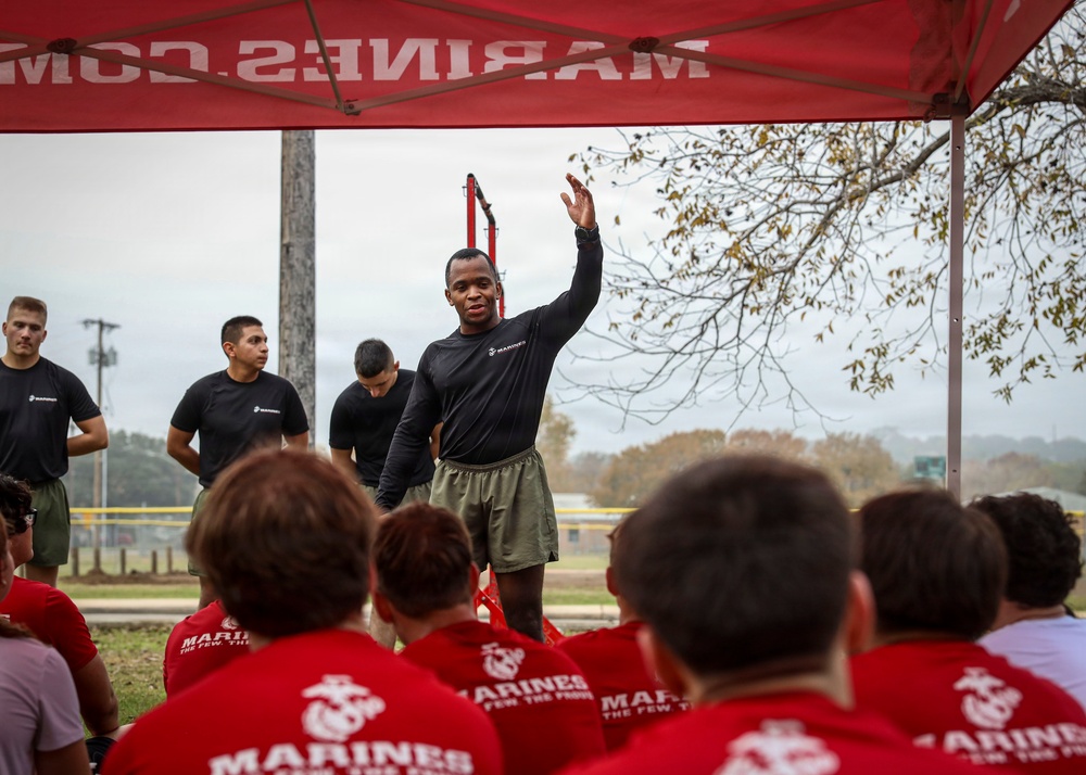 Recruiting Substation New Braunfels Conducts Initial Strength Test