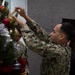 C7F and JMSDF Personnel Decorate a Tree