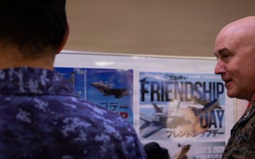 MCAS Iwakuni CO and Admiral Review Posters for Friendship Day 2026