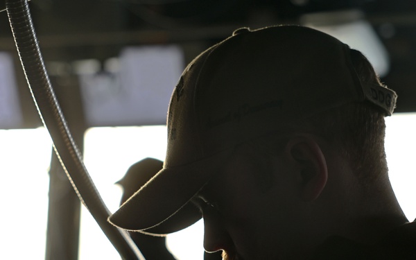 USS Roosevelt (DDG 80) Conducts Sea-and-Anchor in the Arabian Gulf